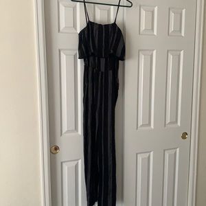 Striped jumpsuit!